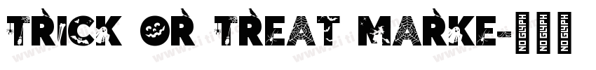 Trick or Treat Marke字体转换 Trick or Treat Marke字体转换
